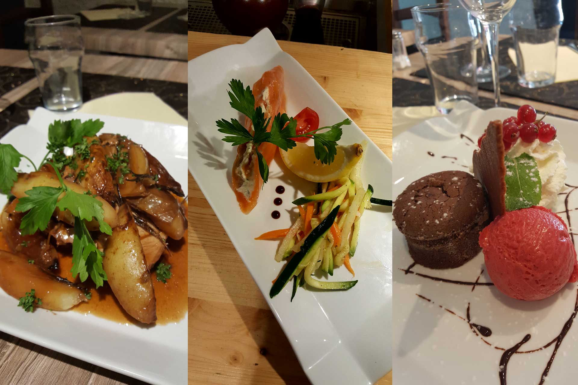 Restaurant O'D&eacute;lices à Guillestre (05) - Cuisine traditionnelle et raffin&eacute;e